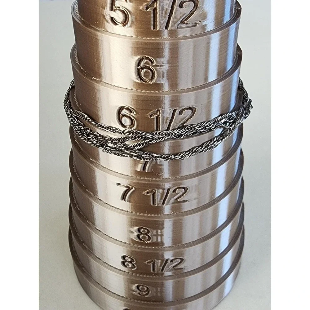 FAS Italian 925 Sterling Silver Bracelet Multi-Strand Flat Twisted Chain Patina